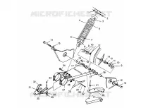 SWING ARM   SHOCK  TRAIL BOSS W958527 (4930323032B009)