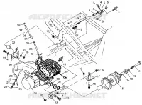 ENGINE MOUNTING (300) XPRESS 300 W97CA28C (4939603960A011)