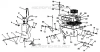 OIL TANK/AIR BOX XLT E940767,  XLT SP E940667    XLT SKS E940567 (49274227420027)