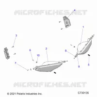 ELECTRICAL, HEADLIGHTS, TAILLIGHTS