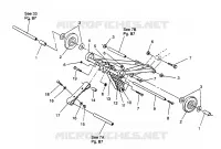 FRONT TORQUE ARM LITE GT 0963133 AND EUROPEAN LITE GT E963133 (4933083308B009)