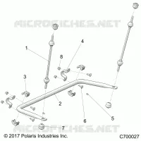 SUSPENSION, REAR STABILIZER BAR