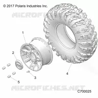 WHEELS, FRONT