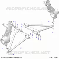 SUSPENSION, A-ARM AND STRUT MOUNTING