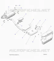 ENGINE, EXHAUST SYSTEM