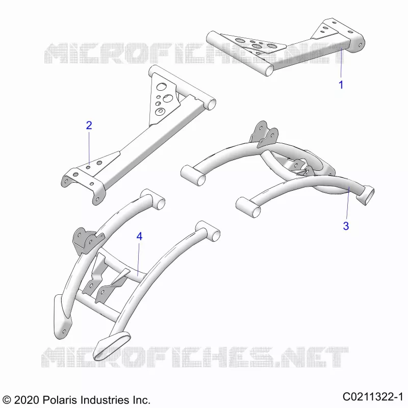 REAR SUSPENSION CONTROL ARMS