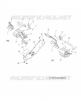 CHASSIS, CLUTCH GUARD AND FOOTRESTS