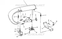 EXHAUST SYSTEM WIDETRAK LX 0962064 AND EUROPEAN WIDETRAK LX E962064 (4931643164C004)