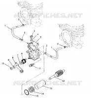 OIL PUMP ASSEMBLY SUPER SPORT E940743 (4927372737032A)