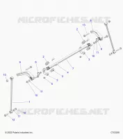 SUSPENSION, REAR STABILIZER BAR