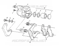 FRONT BRAKE 4X4 300 W958130 (4930183018B007)