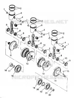 CRANKSHAFT   PISTON SL 650 B944058 (4926992699023A)