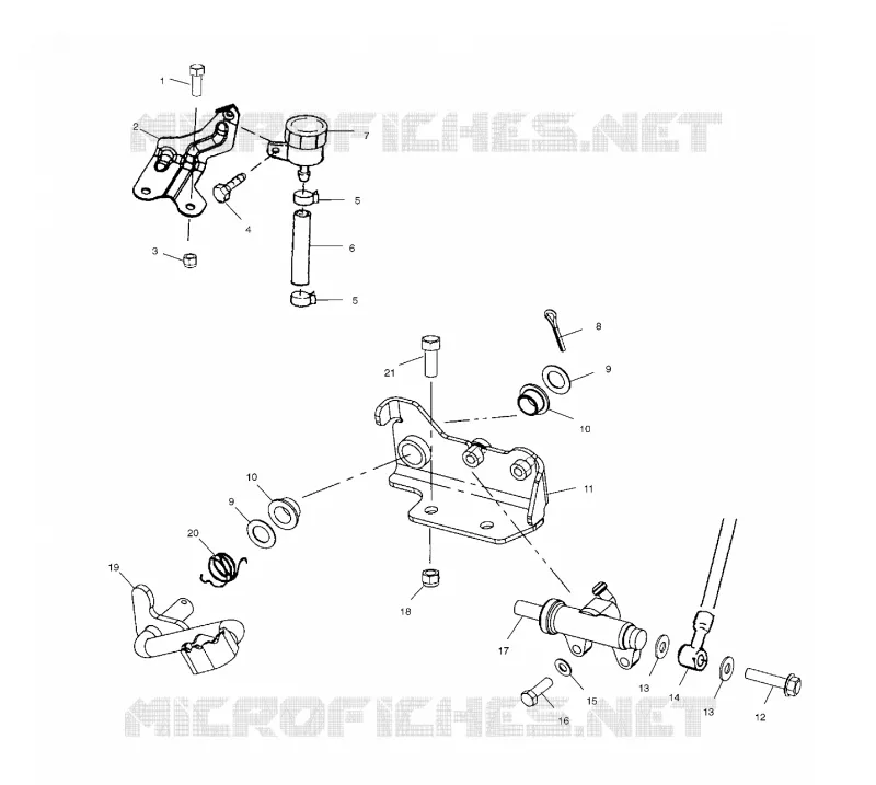 REAR BRAKE MASTER CYLINDER