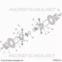 FRONT SUSPENSION HUB