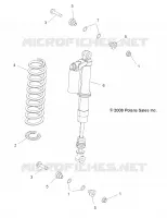 REAR SUSPENSION SHOCK MOUNTING