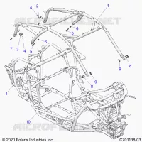 CHASSIS, CAB FRAME