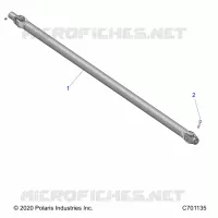 DRIVE TRAIN, FRONT PROP SHAFT