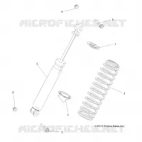 SUSPENSION, REAR SHOCK