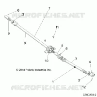 DRIVE TRAIN, FRONT PROP SHAFT
