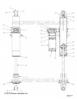 REAR SUSPENSION SHOCK INTERNALS