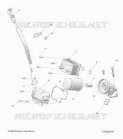 ENGINE, DIPSTICK & OIL FILTER