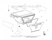 REAR BODYWORK STORAGE BOX