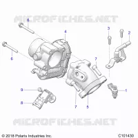 THROTTLE BODY AND FUEL RAIL