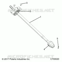 DRIVE TRAIN, FRONT PROP SHAFT