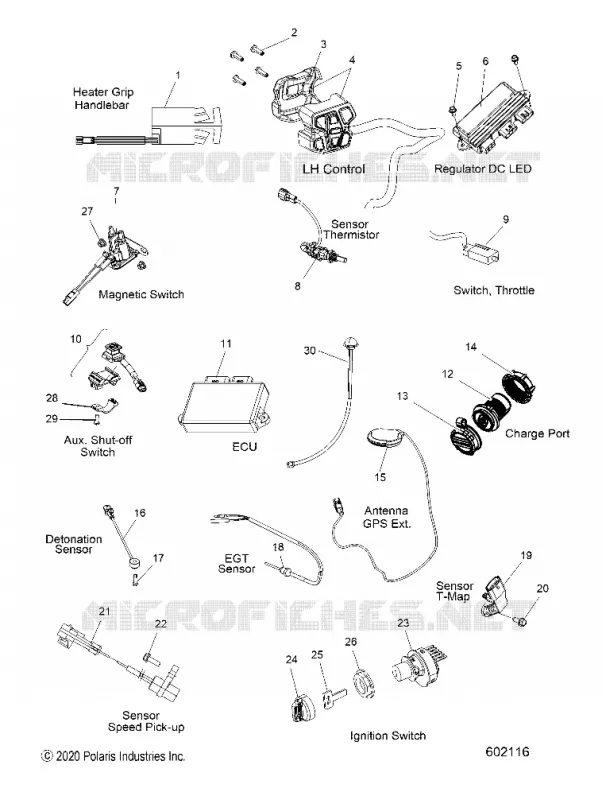 ELECTRICAL, SWITCHES, SENSORS AND COMPONENTS