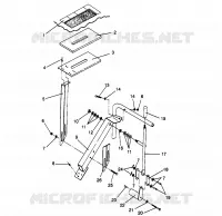 SHIFT LINKAGE ASSEMBLY WIDETRAK LX 0962064 AND EUROPEAN WIDETRAK LX E962064 (4931643164C007)