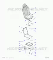 SEAT ASM. AND SLIDER