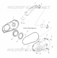 DRIVE TRAIN, CLUTCH COVER