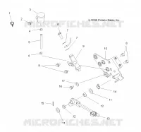 REAR BRAKE MASTER CYLINDER AND PEDAL