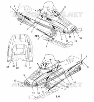 DECALS RXL 0966768 (4932033203A011)