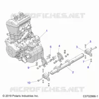 ENGINE, MOUNTING & LONG BLOCK