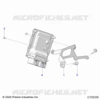 ELECTRICAL, ECU MOUNTING