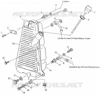 OIL TANK  SPORTSMAN 500 W97CH50A (4939993999B014)