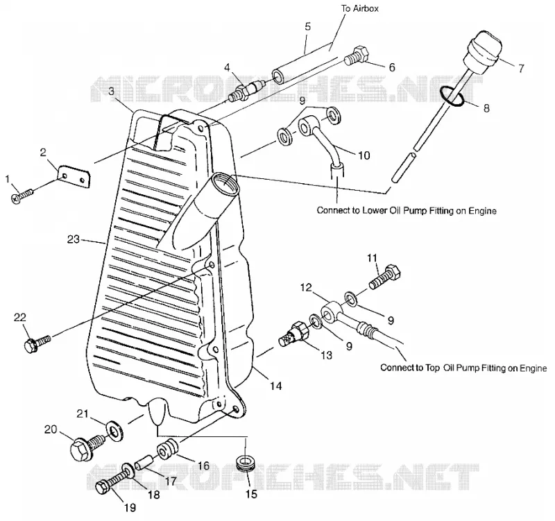 OIL TANK  SPORTSMAN 500 W97CH50A (4939993999B014)