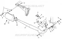 EXHAUST SYSTEM SCRAMBLER 400 W98BC38C (4947254725A012)