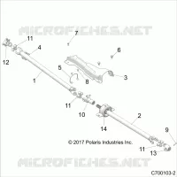 DRIVE TRAIN, FRONT PROP SHAFT