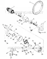 STARTING MOTOR CLASSIC 0963865 (4935383538D002)