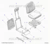 SEAT ASM, DRIVER