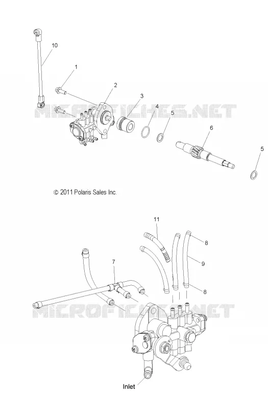 OIL PUMP AND LINES