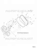 DRIVE TRAIN, CLUTCH COVER AND DUCTING