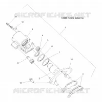 REAR BRAKE CALIPER