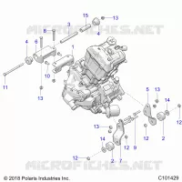 ENGINE, MOUNTING