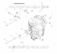 DRIVE TRAIN, MAIN GEARCASE MOUNTING