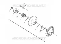 DRIVEN CLUTCH INDY LITE GT (4921342134020A)