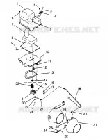 TRIM PACKAGE  SLX 780 B954287 (4933953395B004)