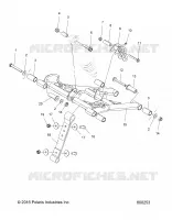 SUSPENSION, FRONT TORQUE ARM